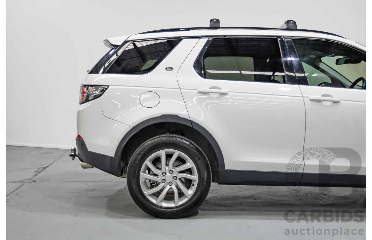 7/2018 Land Rover Discovery Sport TD4 SE (AWD) L550 MY18 4d Wagon Polaris White Turbo Diesel 2.0L - (132kW)