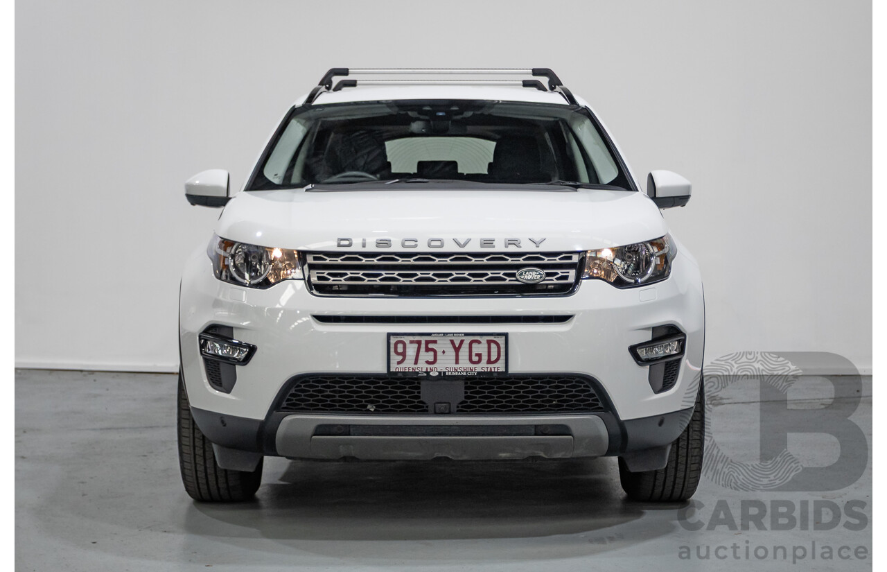 7/2018 Land Rover Discovery Sport TD4 SE (AWD) L550 MY18 4d Wagon Polaris White Turbo Diesel 2.0L - (132kW)