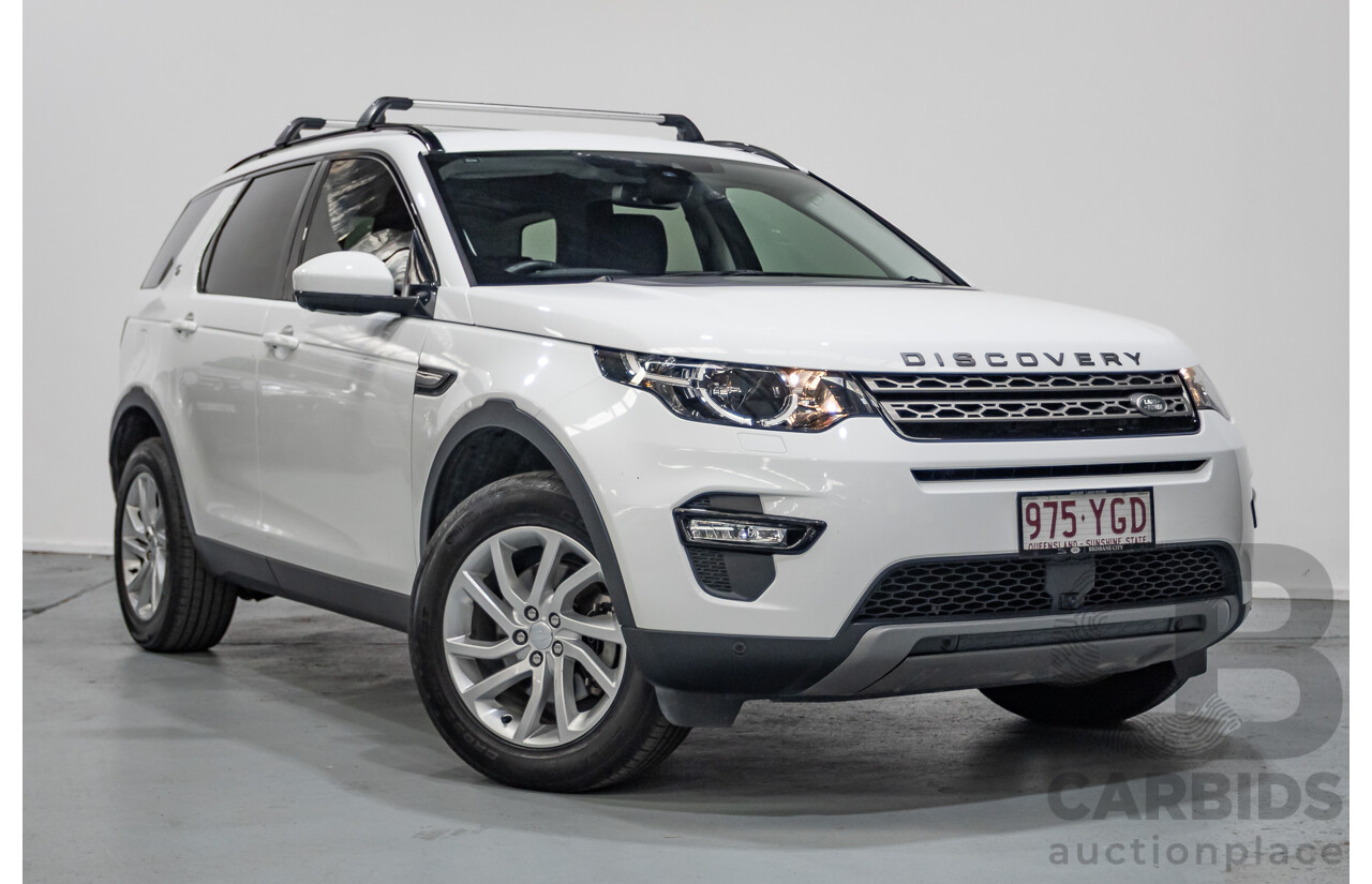 7/2018 Land Rover Discovery Sport TD4 SE (AWD) L550 MY18 4d Wagon Polaris White Turbo Diesel 2.0L - (132kW)
