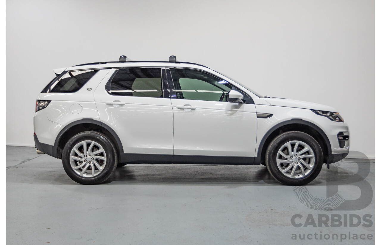 7/2018 Land Rover Discovery Sport TD4 SE (AWD) L550 MY18 4d Wagon Polaris White Turbo Diesel 2.0L - (132kW)