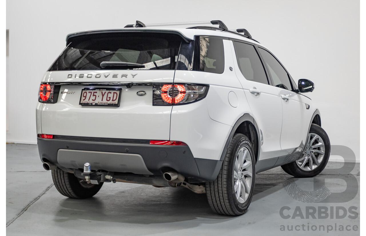 7/2018 Land Rover Discovery Sport TD4 SE (AWD) L550 MY18 4d Wagon Polaris White Turbo Diesel 2.0L - (132kW)