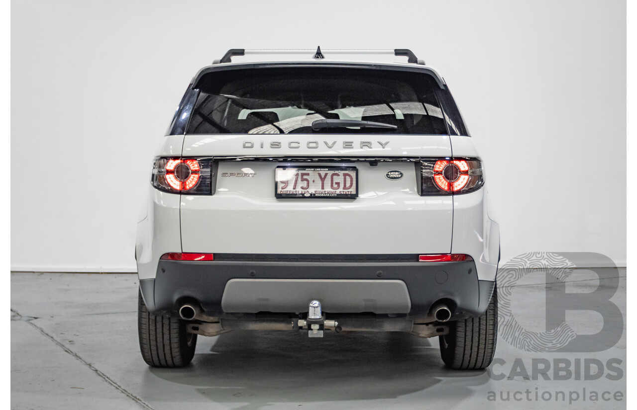 7/2018 Land Rover Discovery Sport TD4 SE (AWD) L550 MY18 4d Wagon Polaris White Turbo Diesel 2.0L - (132kW)