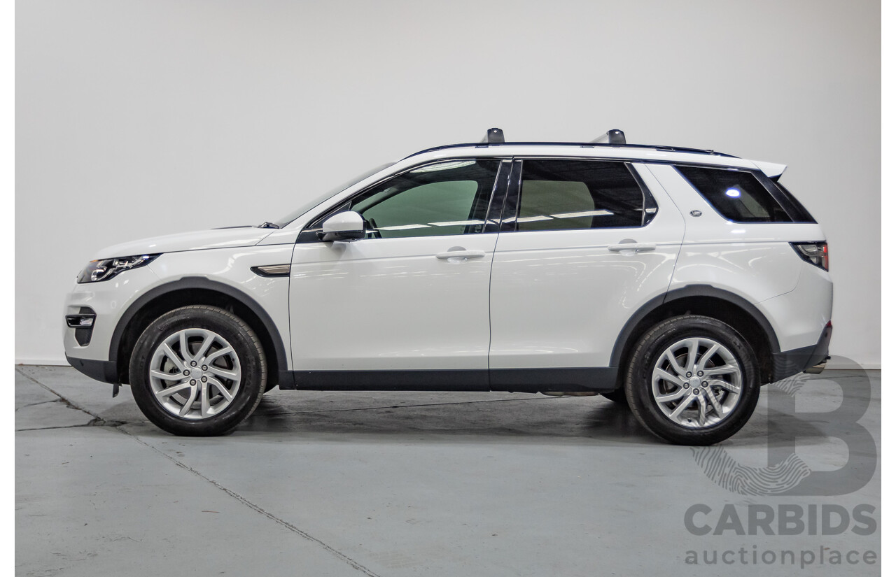7/2018 Land Rover Discovery Sport TD4 SE (AWD) L550 MY18 4d Wagon Polaris White Turbo Diesel 2.0L - (132kW)