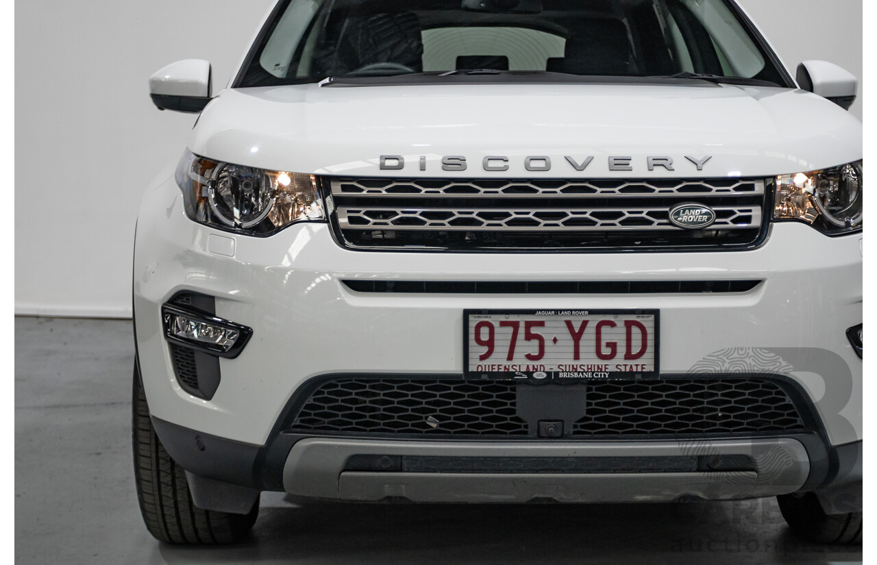 7/2018 Land Rover Discovery Sport TD4 SE (AWD) L550 MY18 4d Wagon Polaris White Turbo Diesel 2.0L - (132kW)