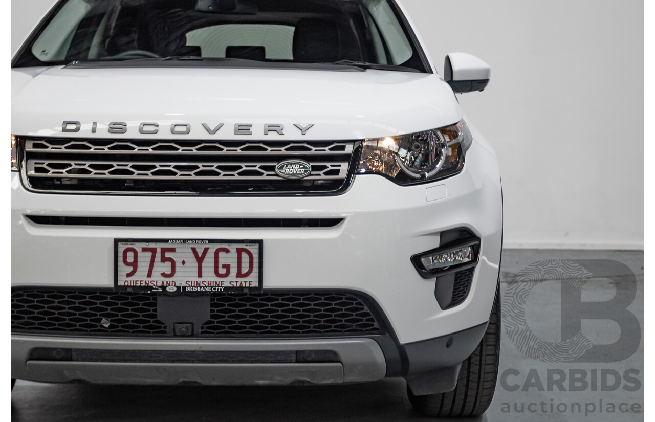 7/2018 Land Rover Discovery Sport TD4 SE (AWD) L550 MY18 4d Wagon Polaris White Turbo Diesel 2.0L - (132kW)