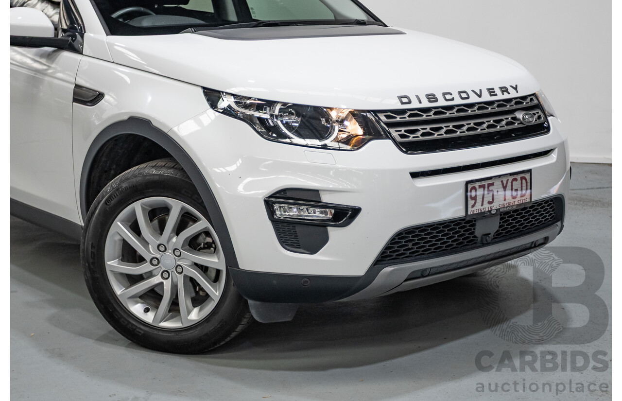 7/2018 Land Rover Discovery Sport TD4 SE (AWD) L550 MY18 4d Wagon Polaris White Turbo Diesel 2.0L - (132kW)