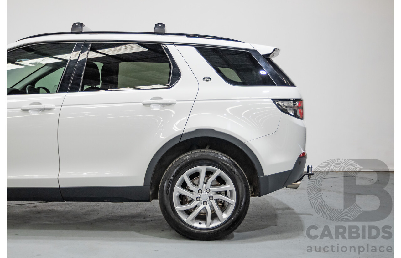 7/2018 Land Rover Discovery Sport TD4 SE (AWD) L550 MY18 4d Wagon Polaris White Turbo Diesel 2.0L - (132kW)