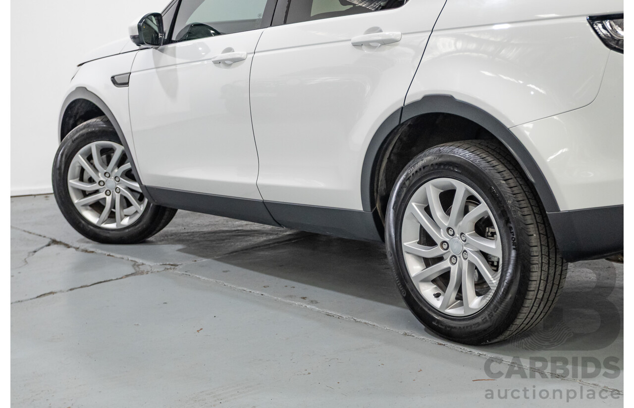 7/2018 Land Rover Discovery Sport TD4 SE (AWD) L550 MY18 4d Wagon Polaris White Turbo Diesel 2.0L - (132kW)