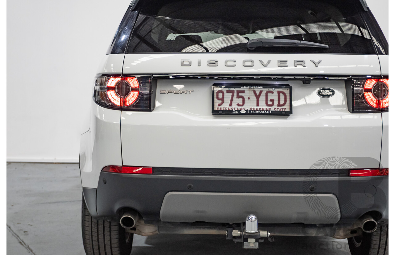 7/2018 Land Rover Discovery Sport TD4 SE (AWD) L550 MY18 4d Wagon Polaris White Turbo Diesel 2.0L - (132kW)