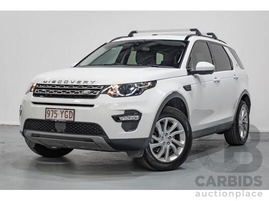 7/2018 Land Rover Discovery Sport TD4 SE (AWD) L550 MY18 4d Wagon Polaris White Turbo Diesel 2.0L - (132kW)
