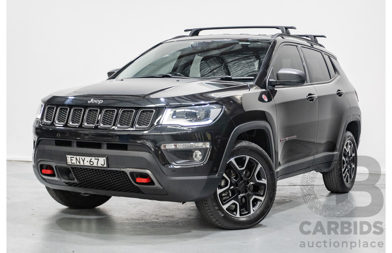 3/2021 Jeep Compass Trailhawk (4x4) Brilliant Black Crystal Pearl Turbo Diesel 2.0L