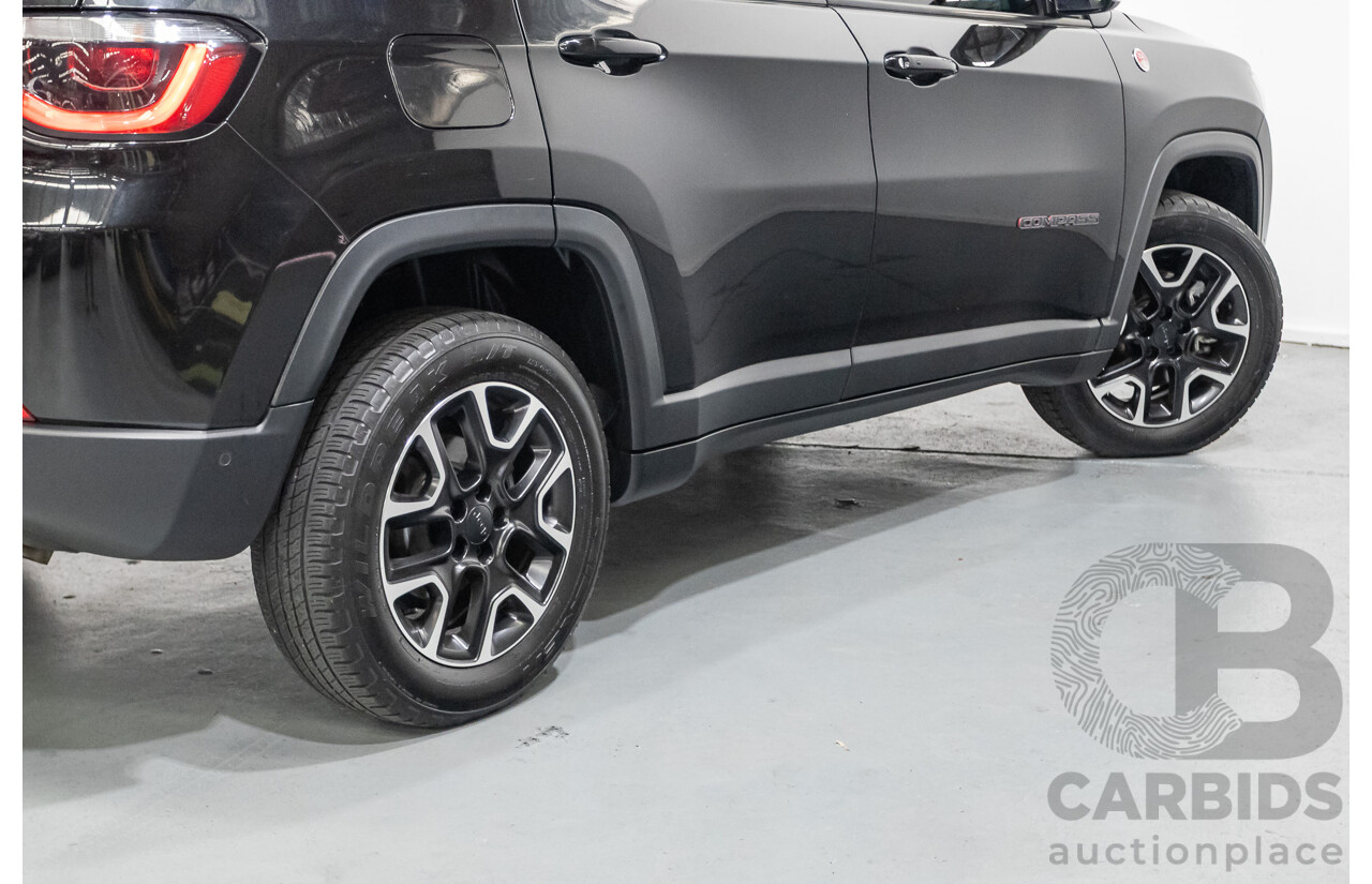 3/2021 Jeep Compass Trailhawk (4x4) Brilliant Black Crystal Pearl Turbo Diesel 2.0L