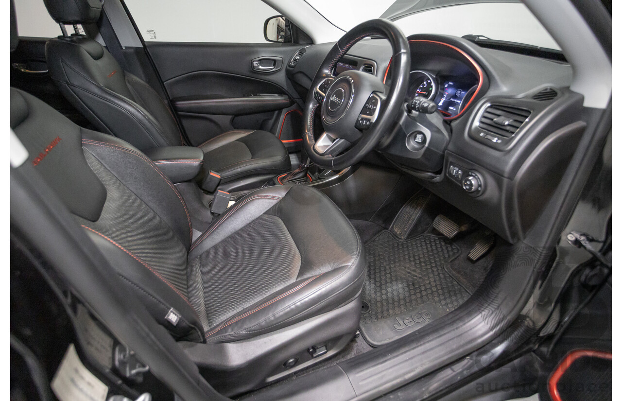 3/2021 Jeep Compass Trailhawk (4x4) Brilliant Black Crystal Pearl Turbo Diesel 2.0L