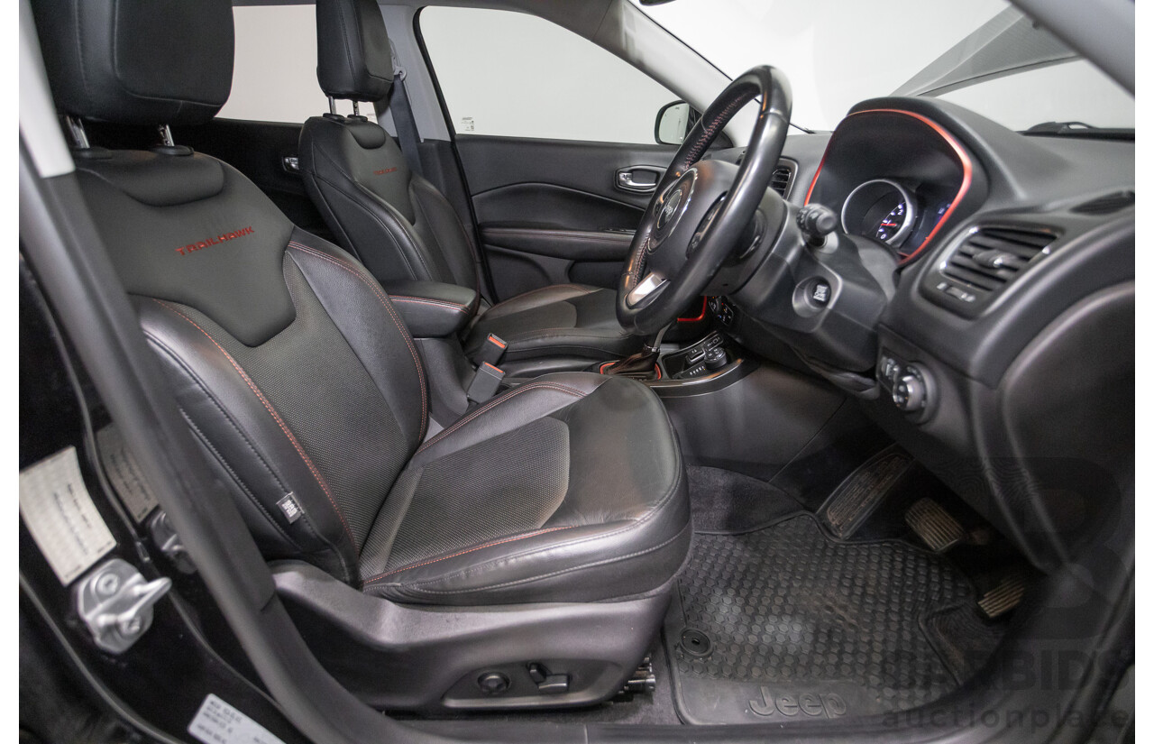 3/2021 Jeep Compass Trailhawk (4x4) Brilliant Black Crystal Pearl Turbo Diesel 2.0L
