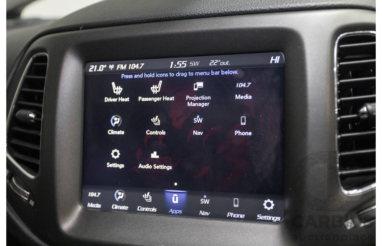 3/2021 Jeep Compass Trailhawk (4x4) Brilliant Black Crystal Pearl Turbo Diesel 2.0L