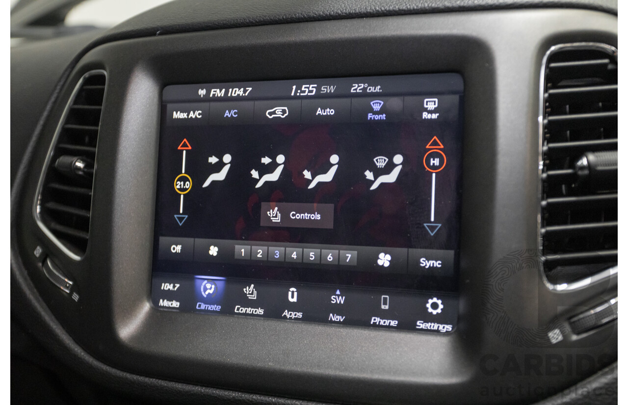 3/2021 Jeep Compass Trailhawk (4x4) Brilliant Black Crystal Pearl Turbo Diesel 2.0L