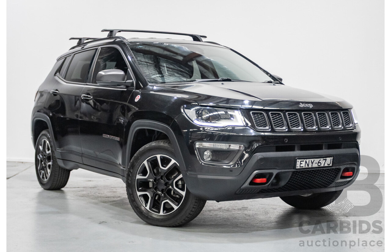 3/2021 Jeep Compass Trailhawk (4x4) Brilliant Black Crystal Pearl Turbo Diesel 2.0L