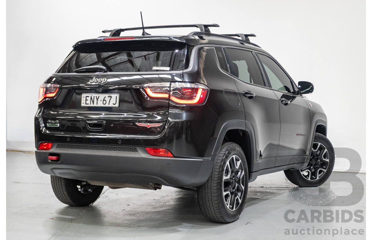 3/2021 Jeep Compass Trailhawk (4x4) Brilliant Black Crystal Pearl Turbo Diesel 2.0L