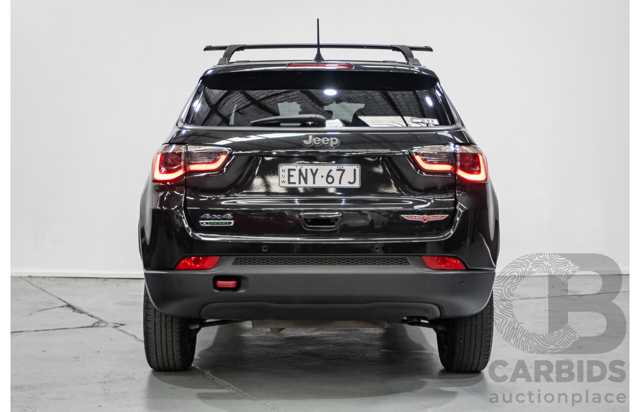 3/2021 Jeep Compass Trailhawk (4x4) Brilliant Black Crystal Pearl Turbo Diesel 2.0L