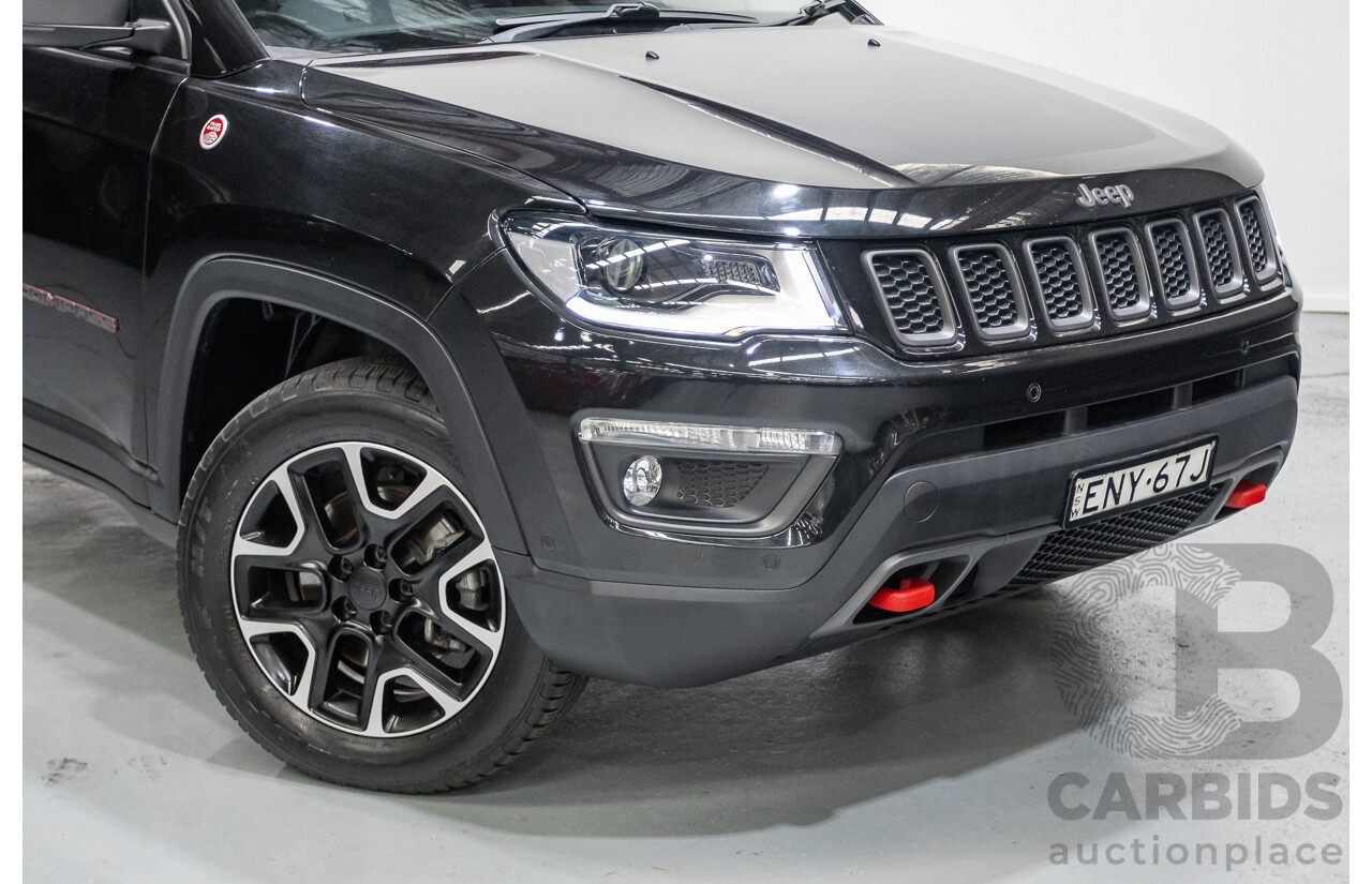 3/2021 Jeep Compass Trailhawk (4x4) Brilliant Black Crystal Pearl Turbo Diesel 2.0L