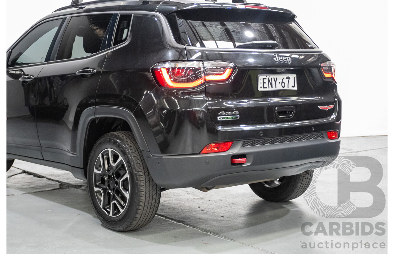 3/2021 Jeep Compass Trailhawk (4x4) Brilliant Black Crystal Pearl Turbo Diesel 2.0L