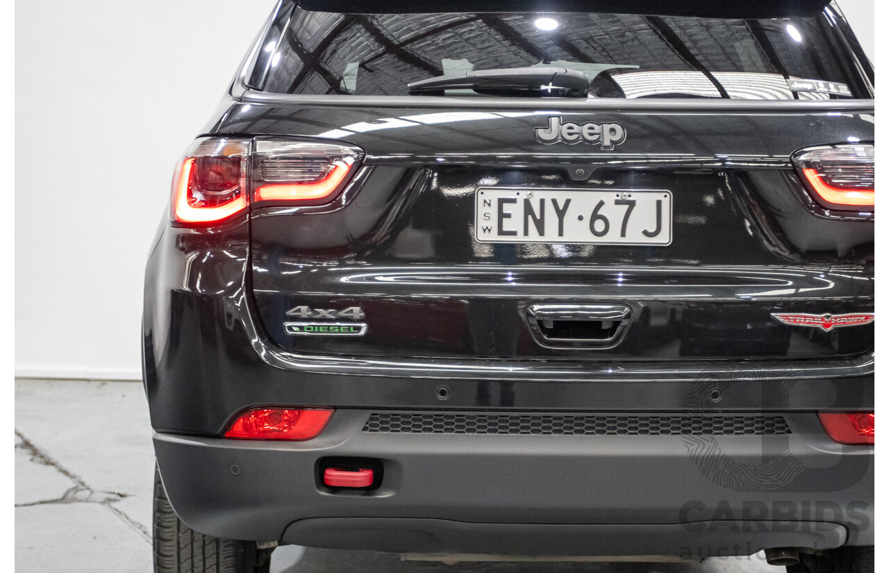 3/2021 Jeep Compass Trailhawk (4x4) Brilliant Black Crystal Pearl Turbo Diesel 2.0L
