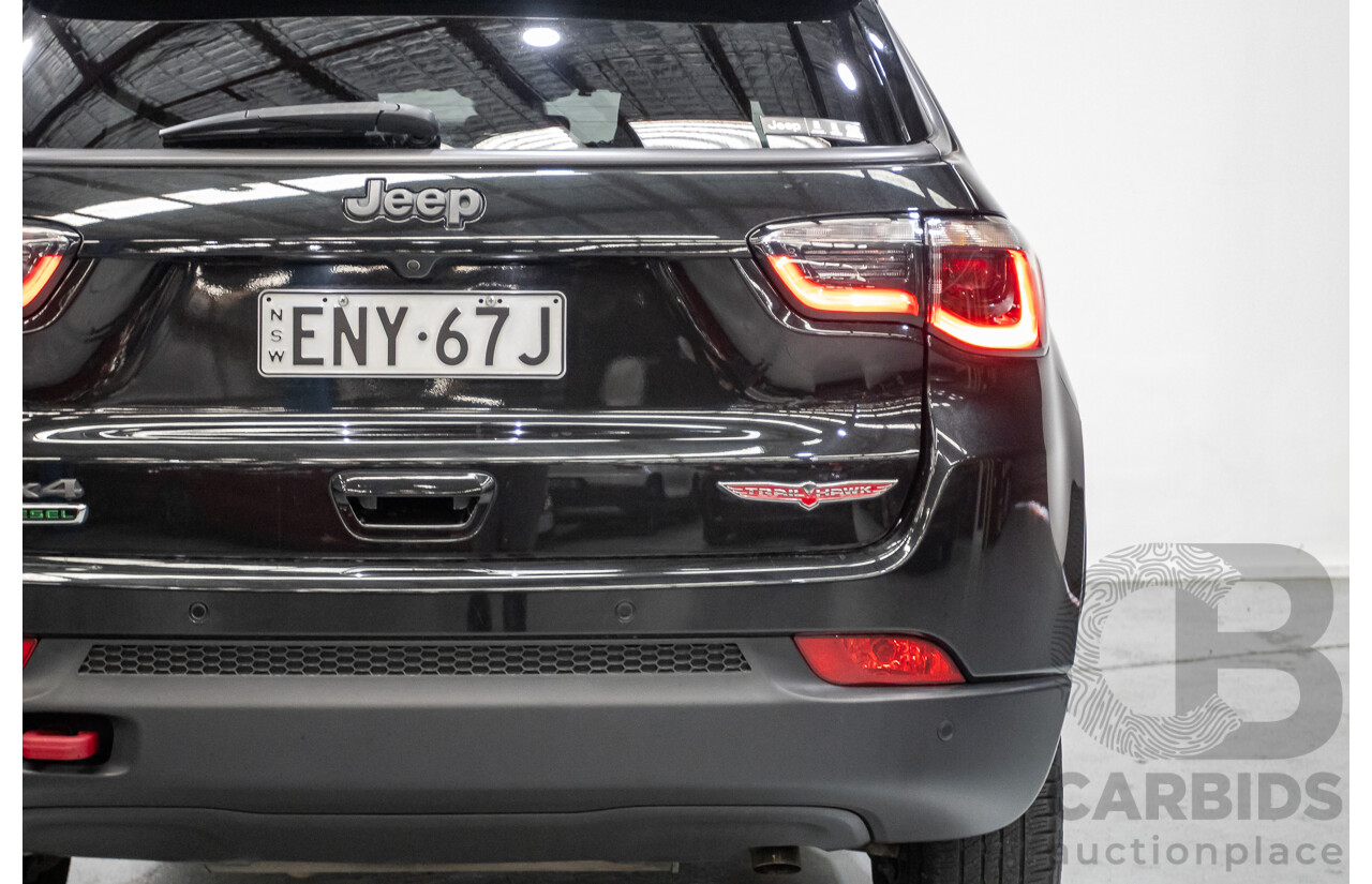 3/2021 Jeep Compass Trailhawk (4x4) Brilliant Black Crystal Pearl Turbo Diesel 2.0L