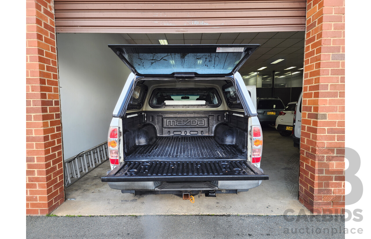11/2010 Mazda Bt50 BOSS B3000 SDX (4x4) 09 UPGRADE Dual Cab P/Up White 3.0L