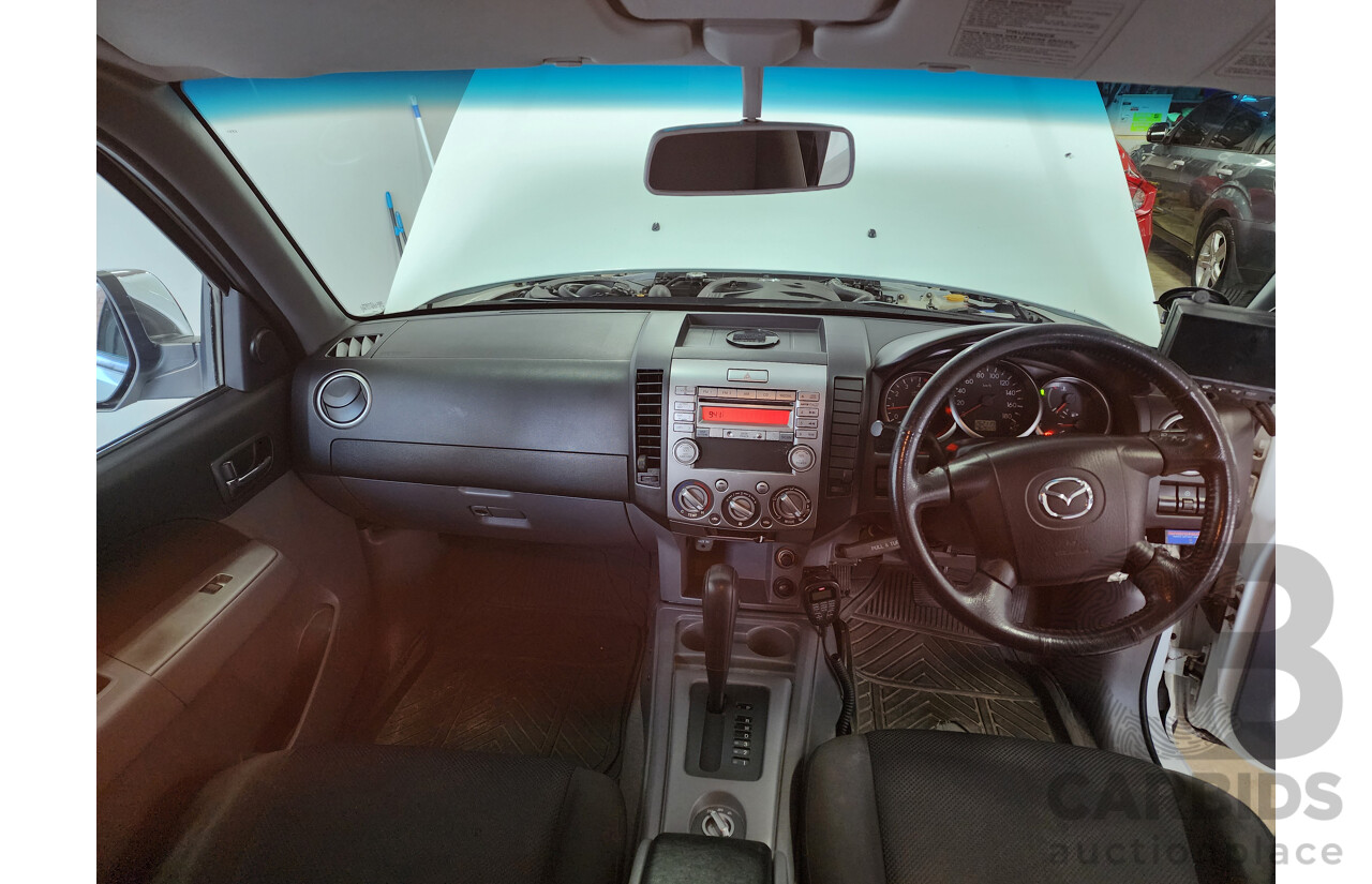 11/2010 Mazda Bt50 BOSS B3000 SDX (4x4) 09 UPGRADE Dual Cab P/Up White 3.0L