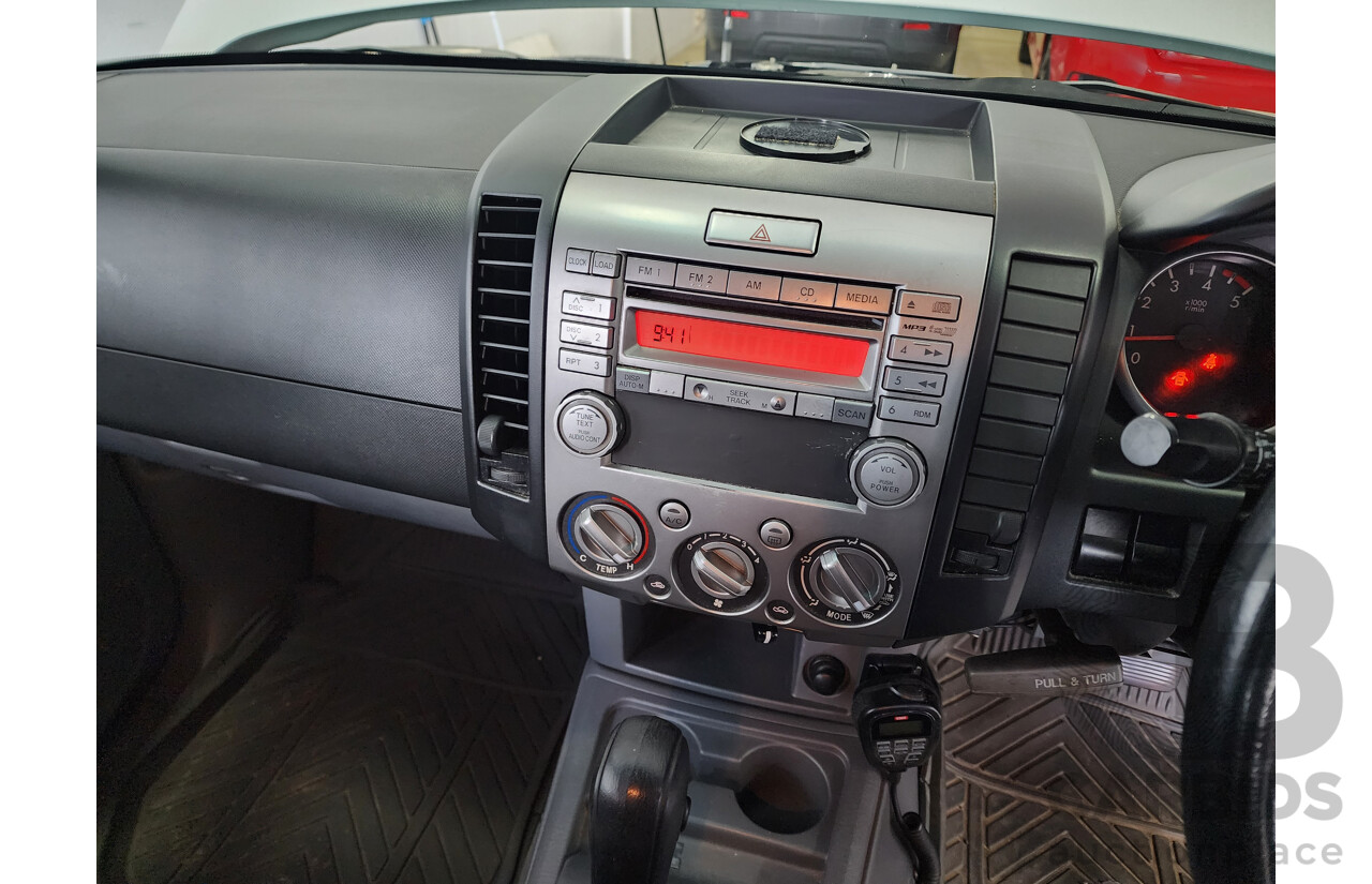 11/2010 Mazda Bt50 BOSS B3000 SDX (4x4) 09 UPGRADE Dual Cab P/Up White 3.0L