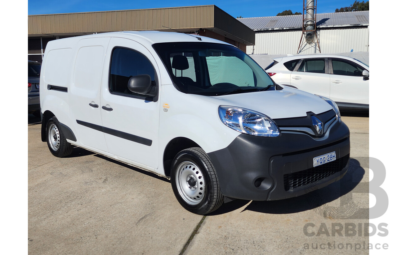 06/2019 Renault Kangoo MAXI X61 MY19 4d Van White 1.5L