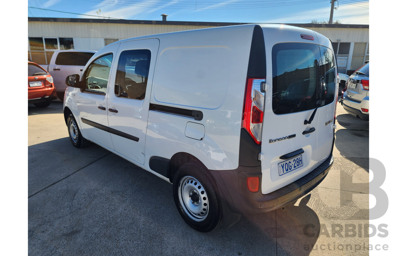 06/2019 Renault Kangoo MAXI X61 MY19 4d Van White 1.5L