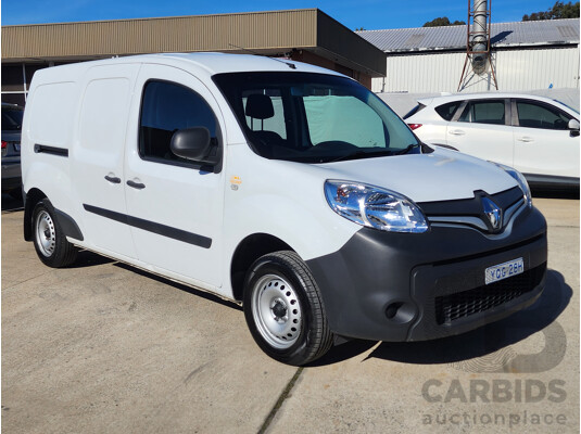 06/2019 Renault Kangoo MAXI X61 MY19 4d Van White 1.5L