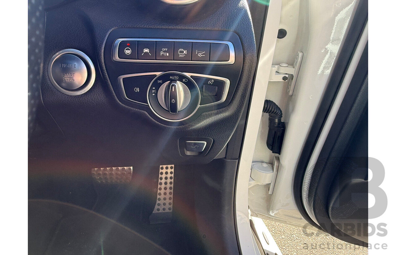 07/2019 Mercedes-Benz Glc 300 4MATIC AWD X253 MY20 4D Wagon White 2.0L