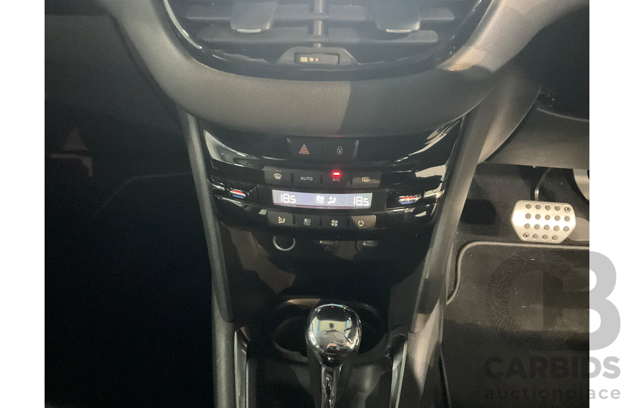 08/2013 Peugeot 208 Allure Premium 5d Hatchback Black 1.6L