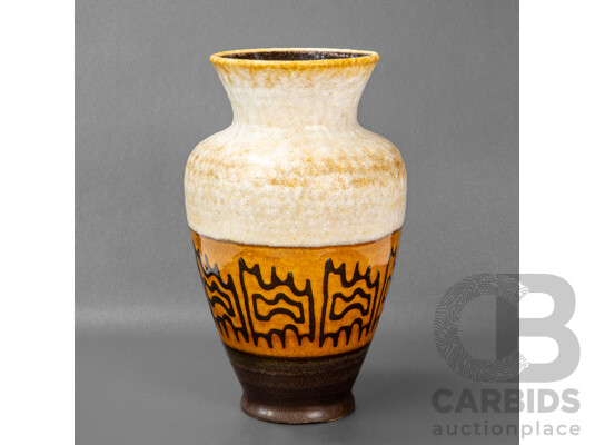 Good Mid Century West German Ceramic Vase Marked 150 20 Germany