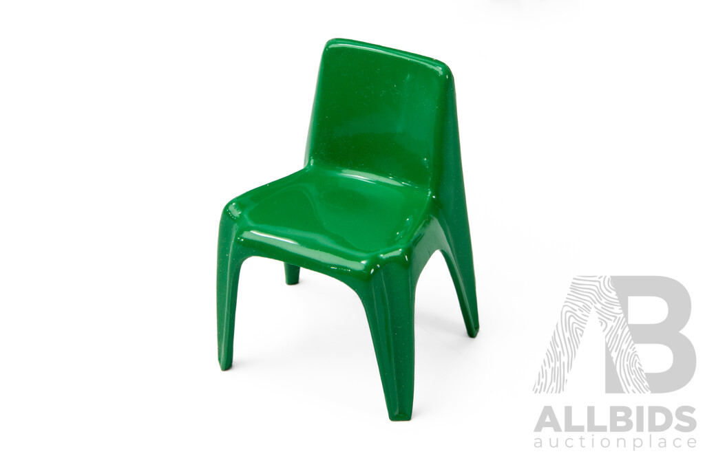 Reina Design Interior Collection Boxed Set of Nine Miniature Designer Chairs, Vol 2