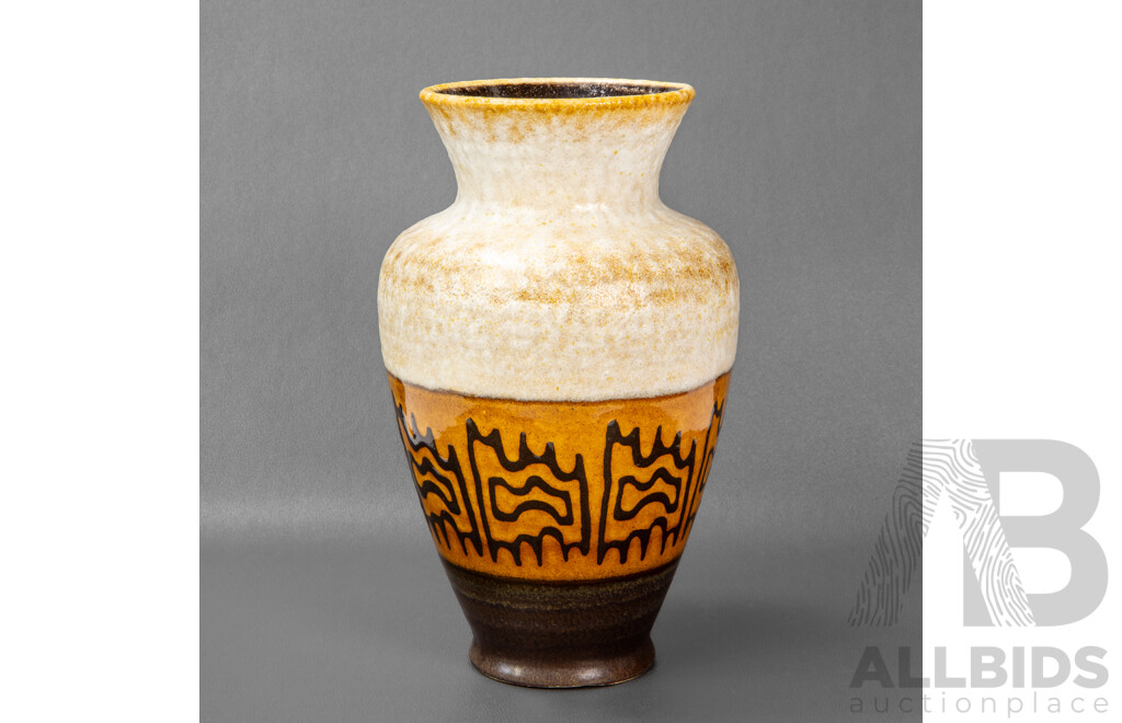 Good Mid Century West German Ceramic Vase Marked 150 20 Germany