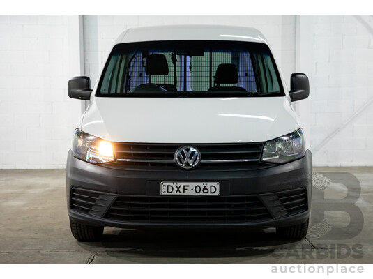 05/2018 Volkswagen Caddy SWB TDI250 2K MY18 3D Van White Turbo Diesel 2.0L