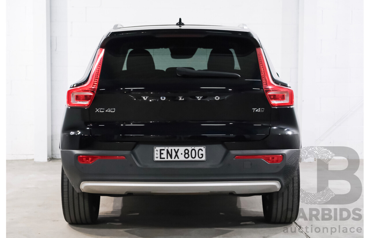 06/2021 Volvo XC40 T4 Inscription (AWD) 536 MY21 4d Wagon Black Turbo Diesel 2.0L