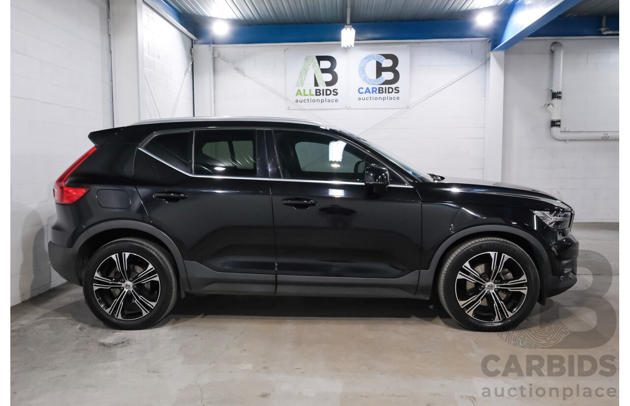 06/2021 Volvo XC40 T4 Inscription (AWD) 536 MY21 4d Wagon Black Turbo Diesel 2.0L
