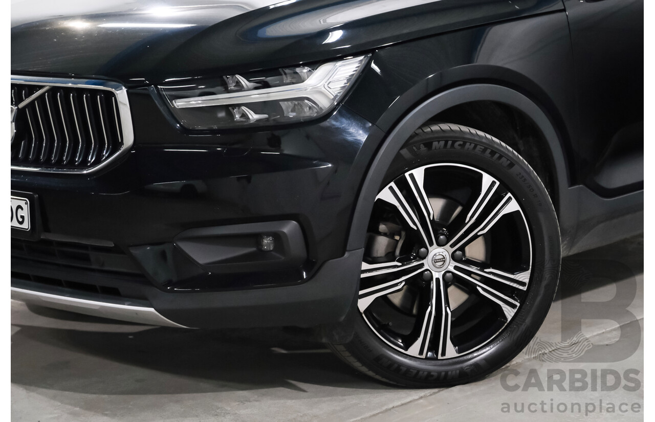 06/2021 Volvo XC40 T4 Inscription (AWD) 536 MY21 4d Wagon Black Turbo Diesel 2.0L