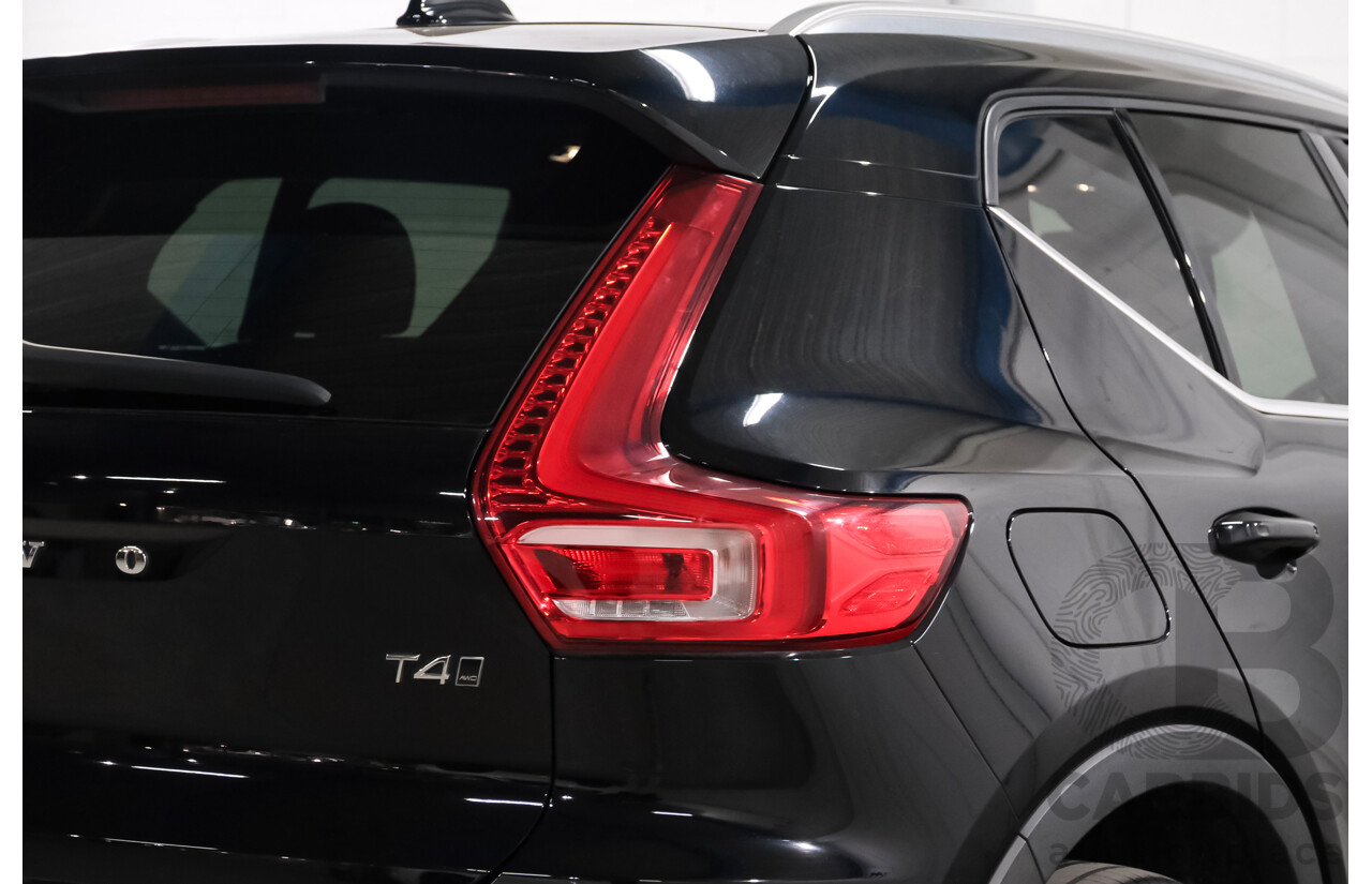 06/2021 Volvo XC40 T4 Inscription (AWD) 536 MY21 4d Wagon Black Turbo Diesel 2.0L
