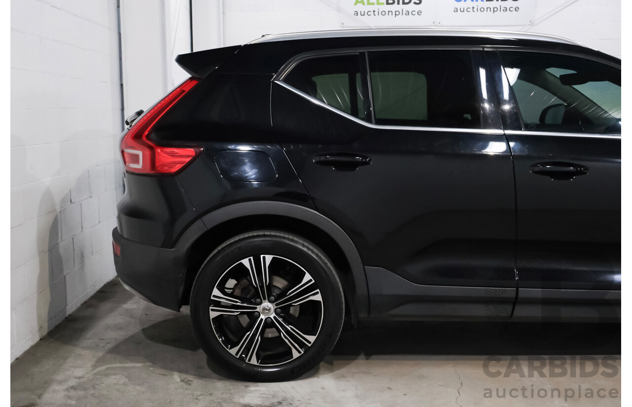 06/2021 Volvo XC40 T4 Inscription (AWD) 536 MY21 4d Wagon Black Turbo Diesel 2.0L