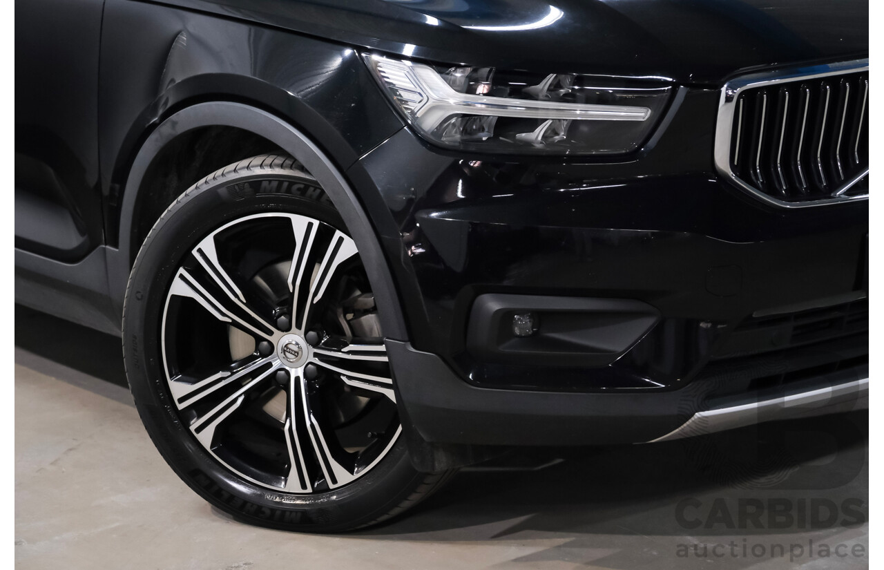 06/2021 Volvo XC40 T4 Inscription (AWD) 536 MY21 4d Wagon Black Turbo Diesel 2.0L