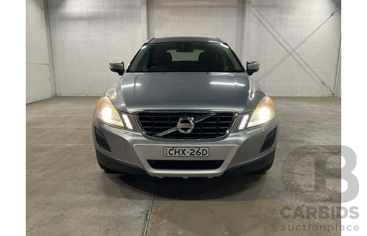 08/2012 Volvo XC60 D4 Teknik DZ MY13 4D Wagon Silver Turbo Diesel 2.0L