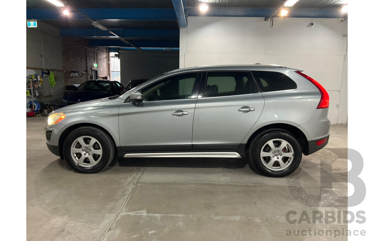 08/2012 Volvo XC60 D4 Teknik DZ MY13 4D Wagon Silver Turbo Diesel 2.0L