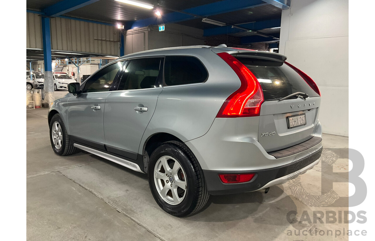 08/2012 Volvo XC60 D4 Teknik DZ MY13 4D Wagon Silver Turbo Diesel 2.0L