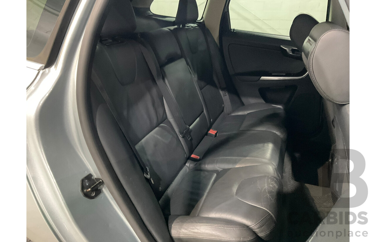 08/2012 Volvo XC60 D4 Teknik DZ MY13 4D Wagon Silver Turbo Diesel 2.0L