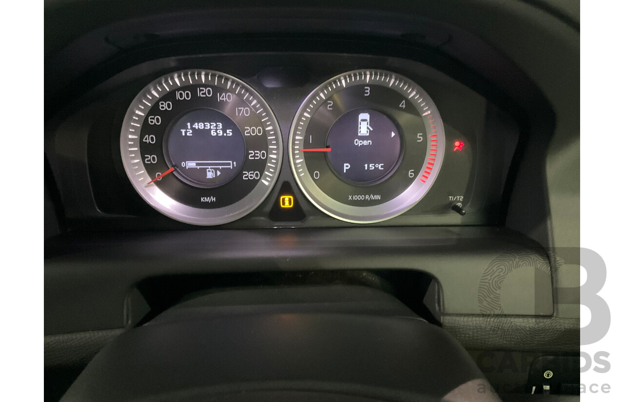 08/2012 Volvo XC60 D4 Teknik DZ MY13 4D Wagon Silver Turbo Diesel 2.0L